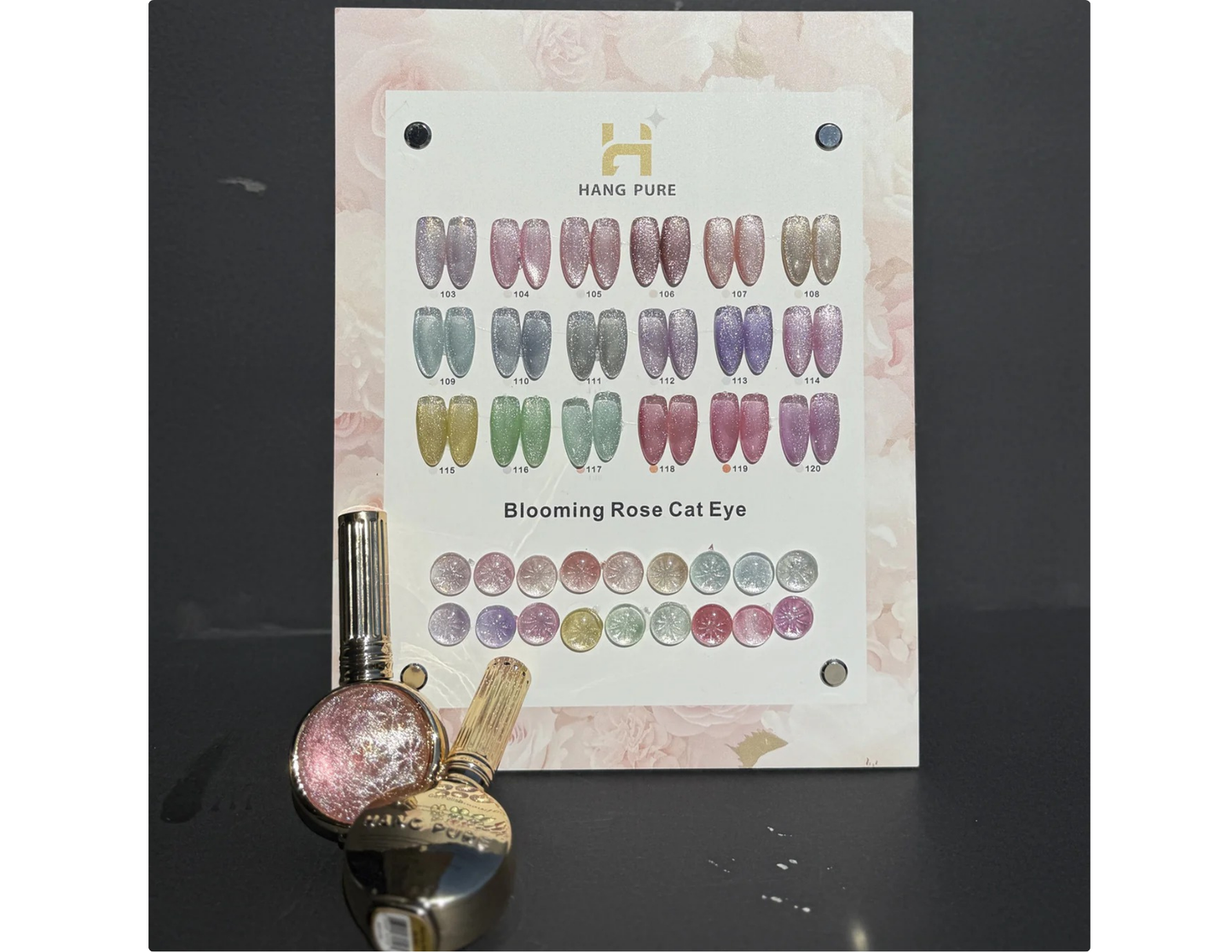 Hang Pure Gel Blooming Rose Cat Eye Colors Set – 18 Bottles