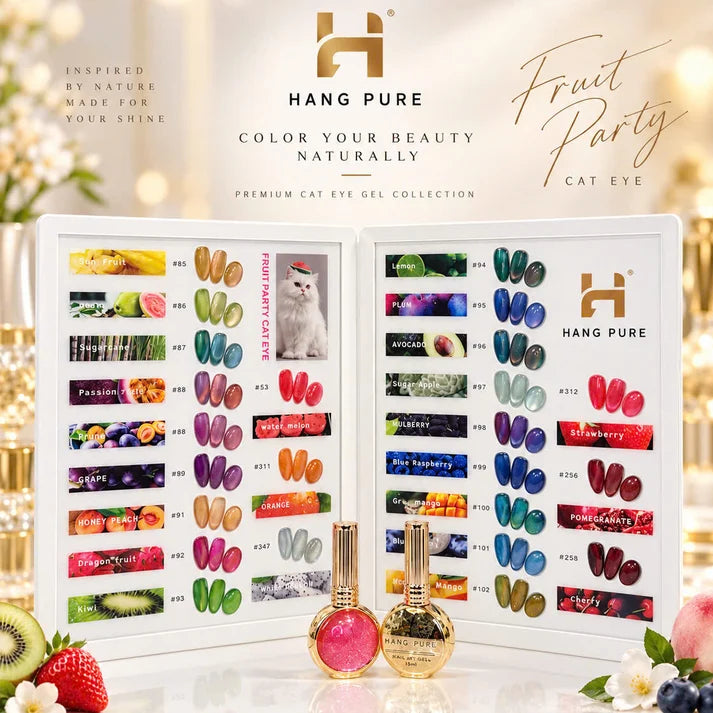 Hang Pure Gel Fruit Party Cat Eye Collection 24 Colors