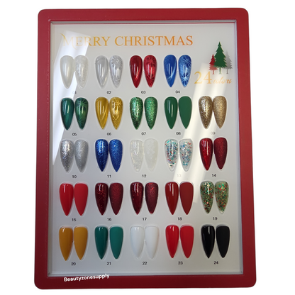 Hang Pure Soak of Gel Merry Chrismast Collection 24 Colors