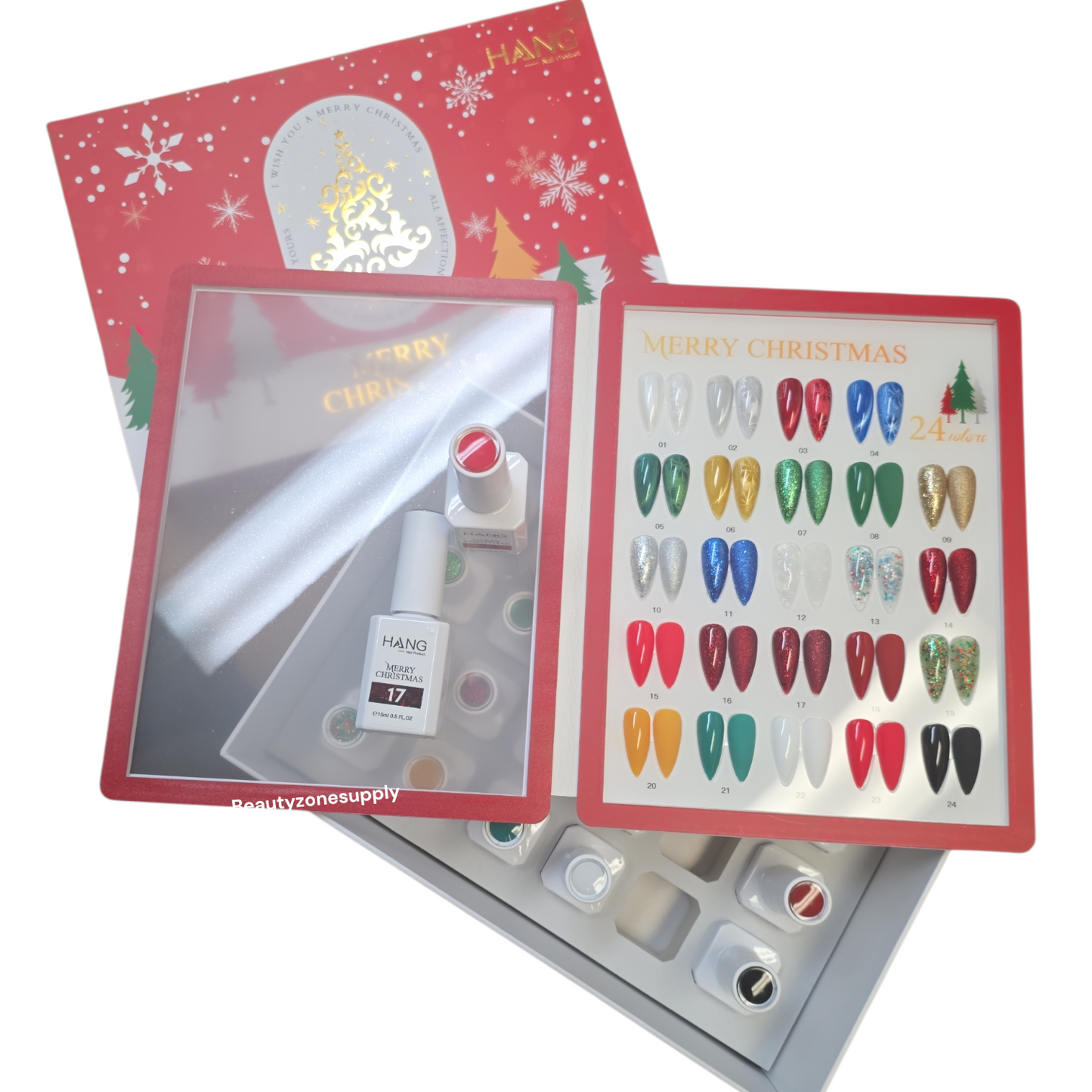 Hang Pure Soak of Gel Merry Chrismast Collection 24 Colors