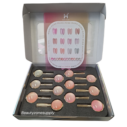 Hang Pure Soak of Gel Nude Cat Eye Collection 12 Colors