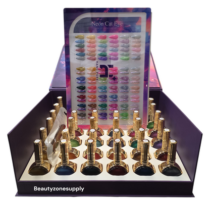 Hang Soak-Off Gel – Neon Cat Eye Collection 36 Colors