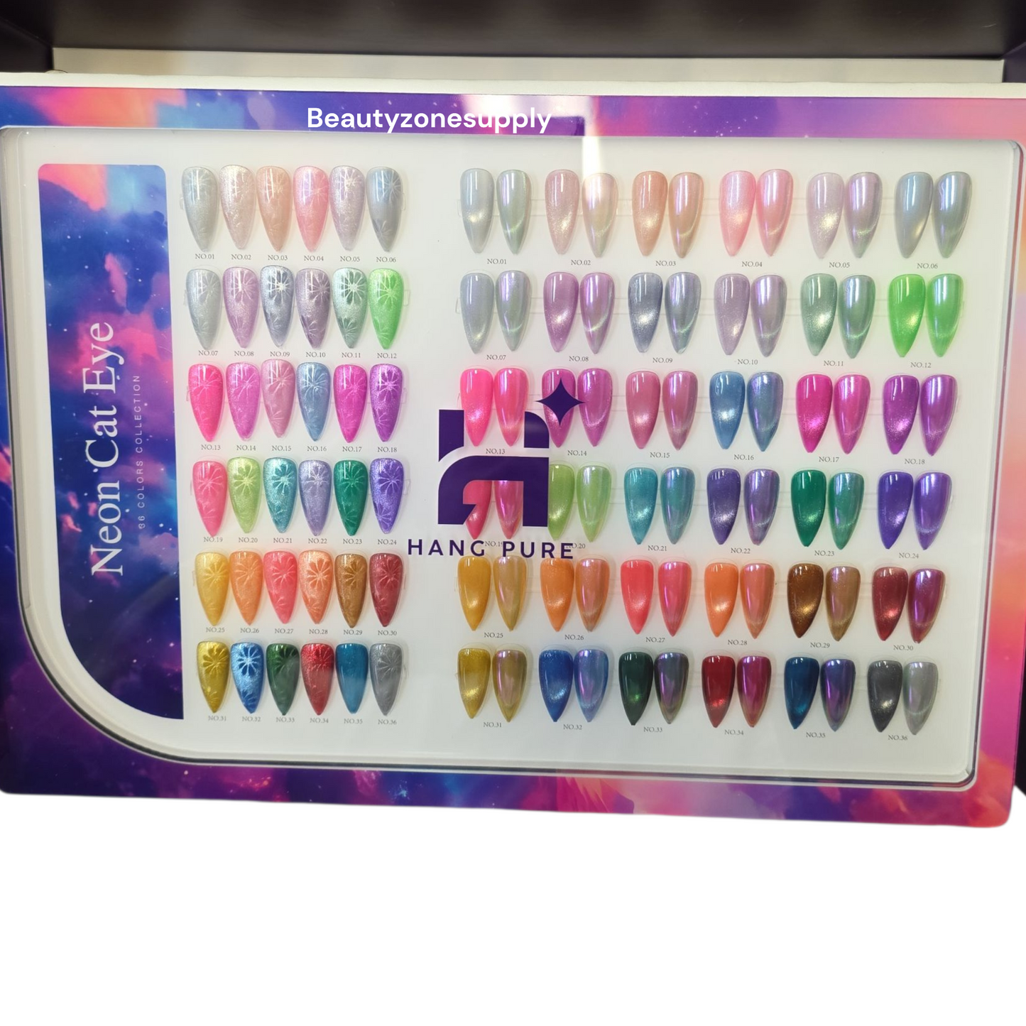 Hang Soak-Off Gel – Neon Cat Eye Collection 36 Colors