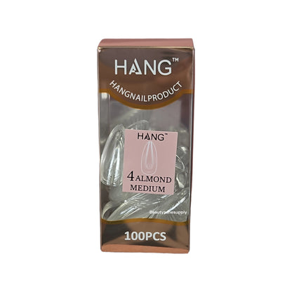 Hang Gel x Tips Premium 100 pc Refill Box Almond Medium