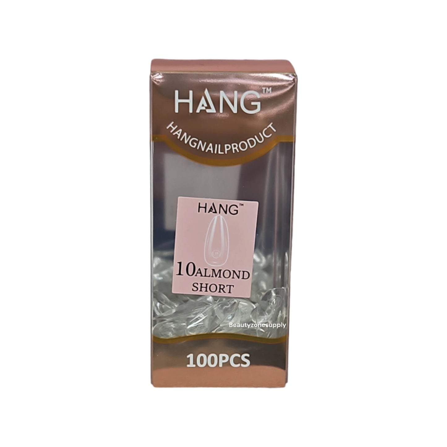 Hang Gel x Tips Premium 100 pc Refill Box Almond Short