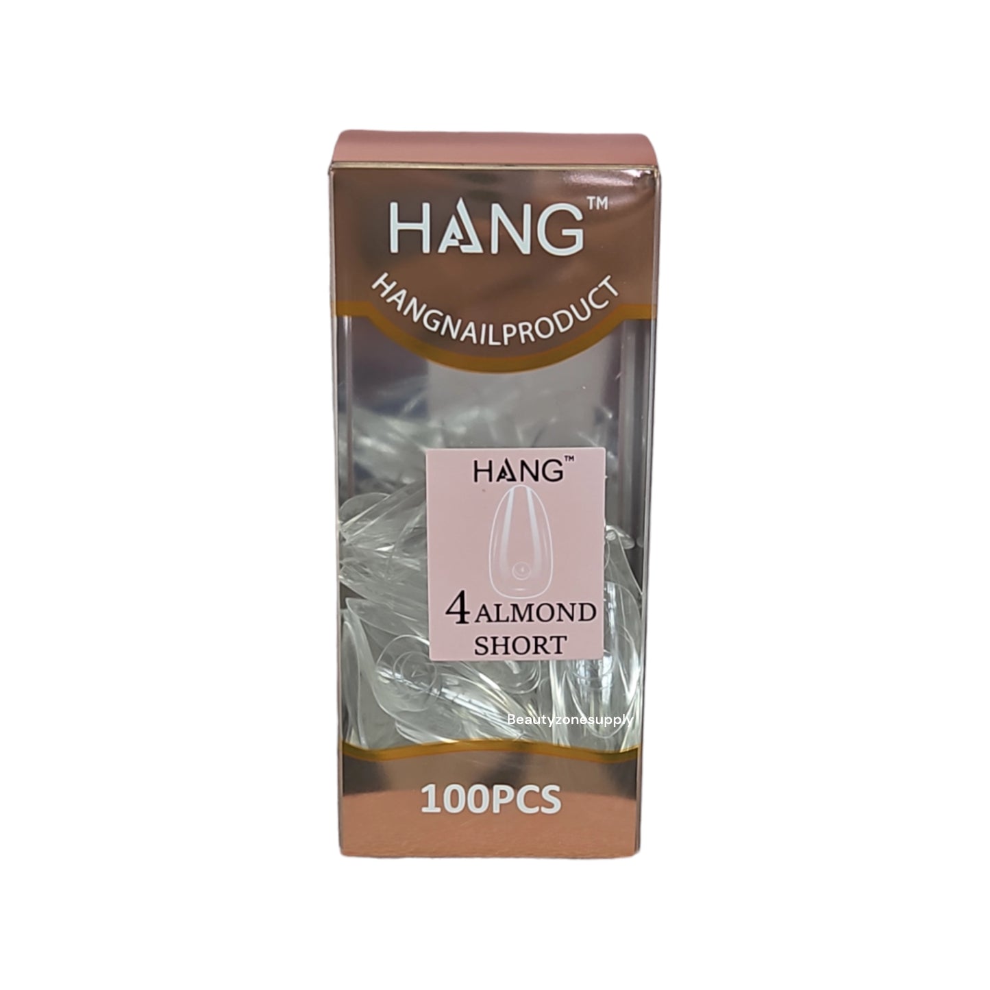 Hang Gel x Tips Premium 100 pc Refill Box Almond Short