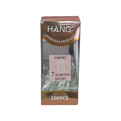 Hang Gel x Tips Premium 100 pc Refill Box Almond Short