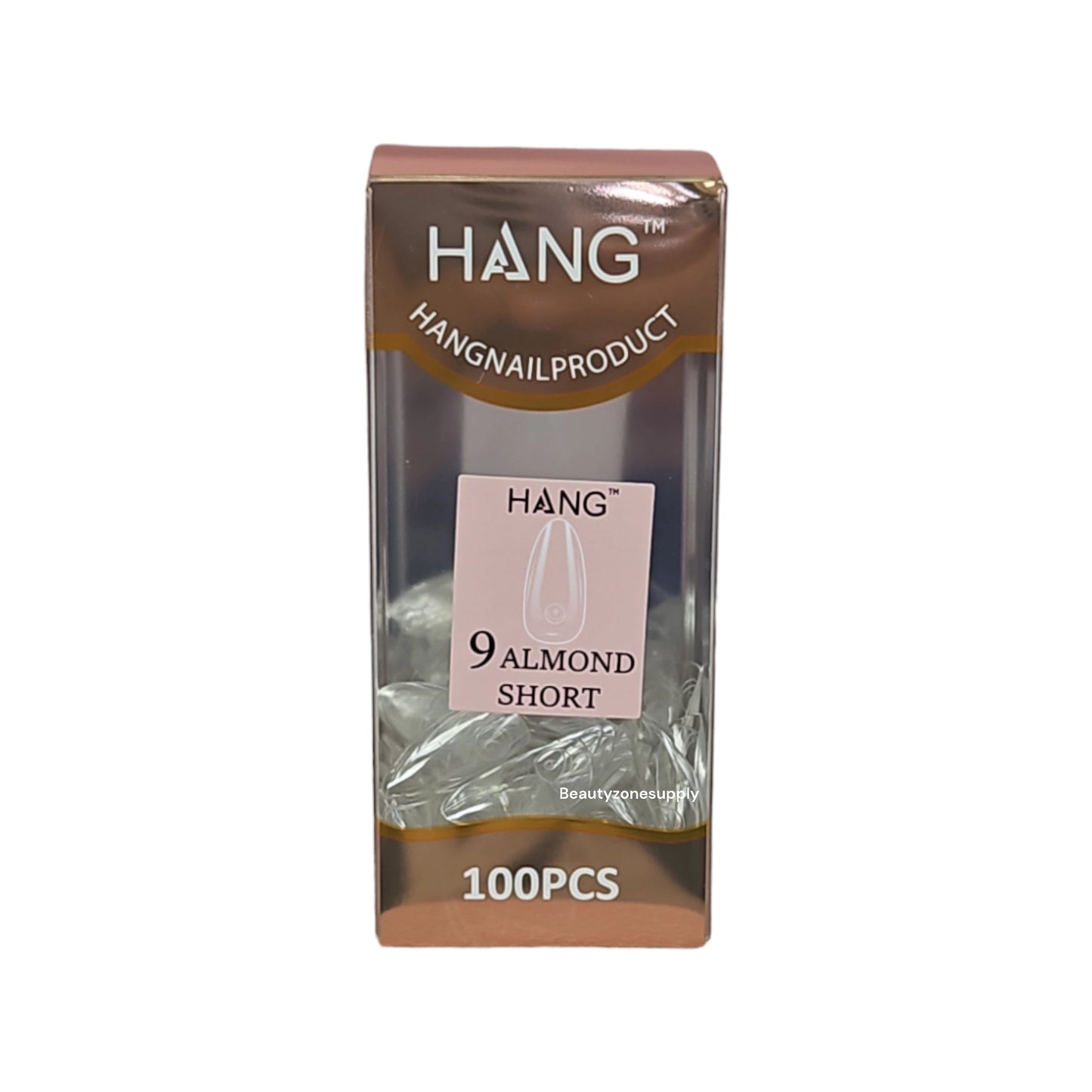 Hang Gel x Tips Premium 100 pc Refill Box Almond Short