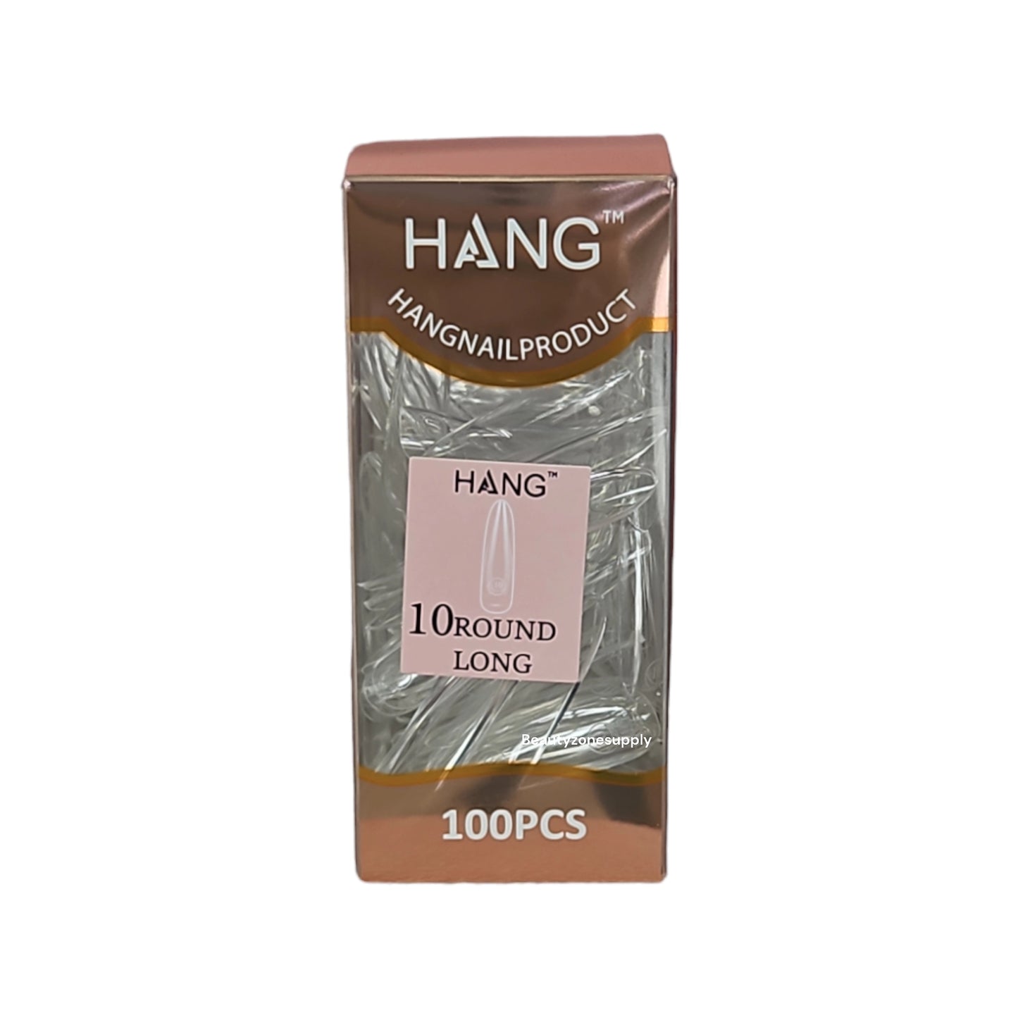 Hang Gel x Tips Premium 100 pc Refill Box Round Long