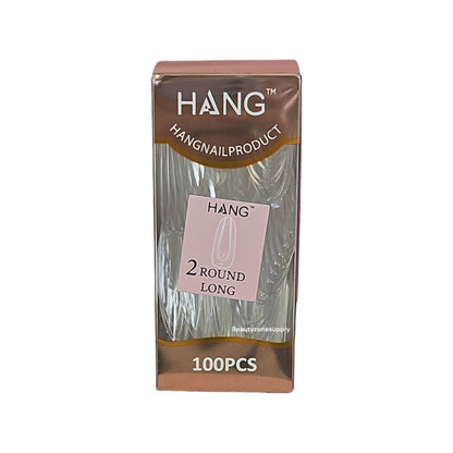 Hang Gel x Tips Premium 100 pc Refill Box Round Long