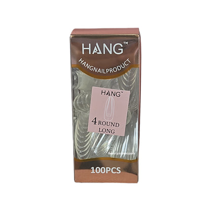 Hang Gel x Tips Premium 100 pc Refill Box Round Long