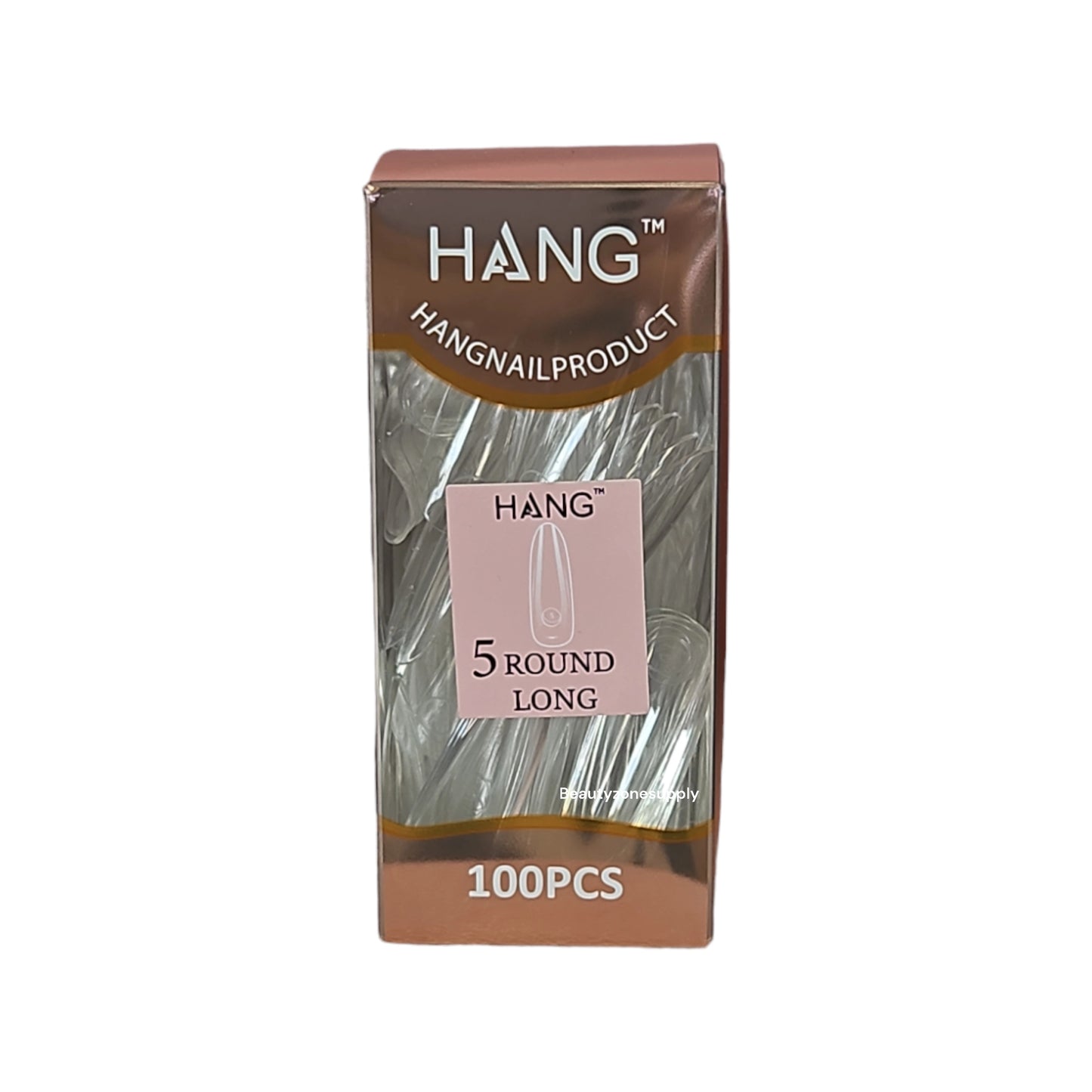 Hang Gel x Tips Premium 100 pc Refill Box Round Long