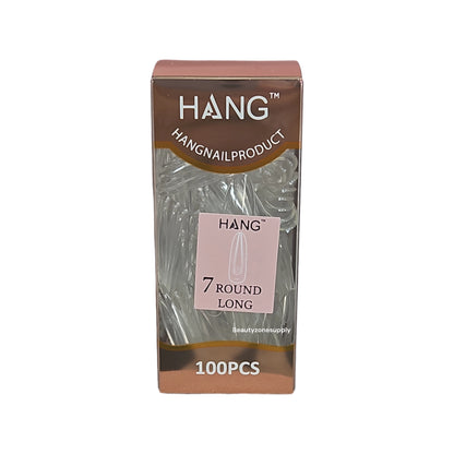 Hang Gel x Tips Premium 100 pc Refill Box Round Long