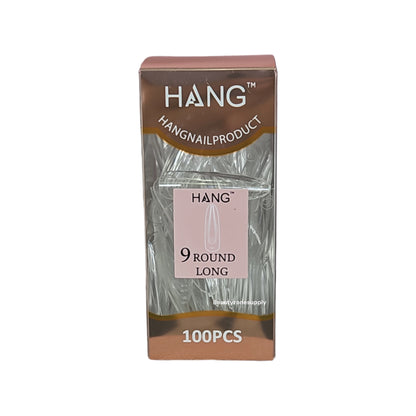 Hang Gel x Tips Premium 100 pc Refill Box Round Long