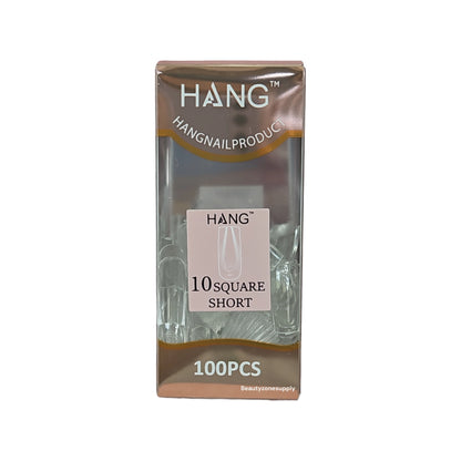 Hang Gel x Tips Premium 100 pc Refill Box Square Short