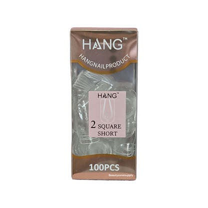 Hang Gel x Tips Premium 100 pc Refill Box Square Short