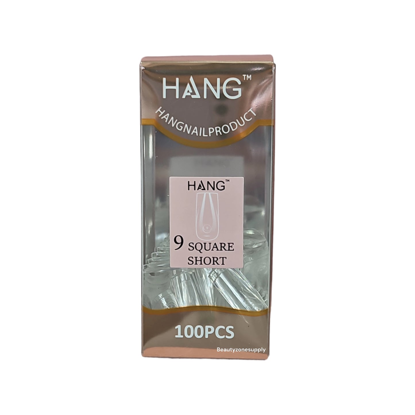 Hang Gel x Tips Premium 100 pc Refill Box Square Short