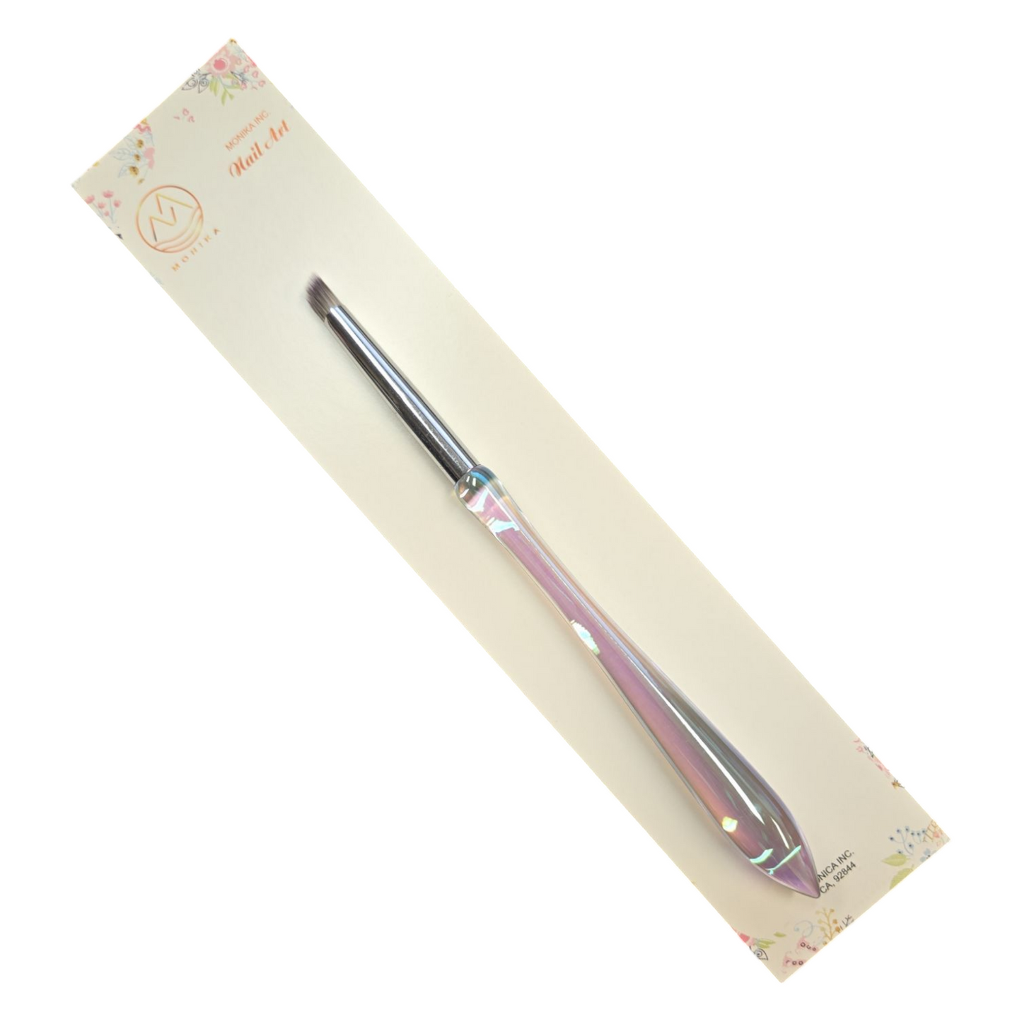 Hang Nail Art Brush Design Gel plastic handle