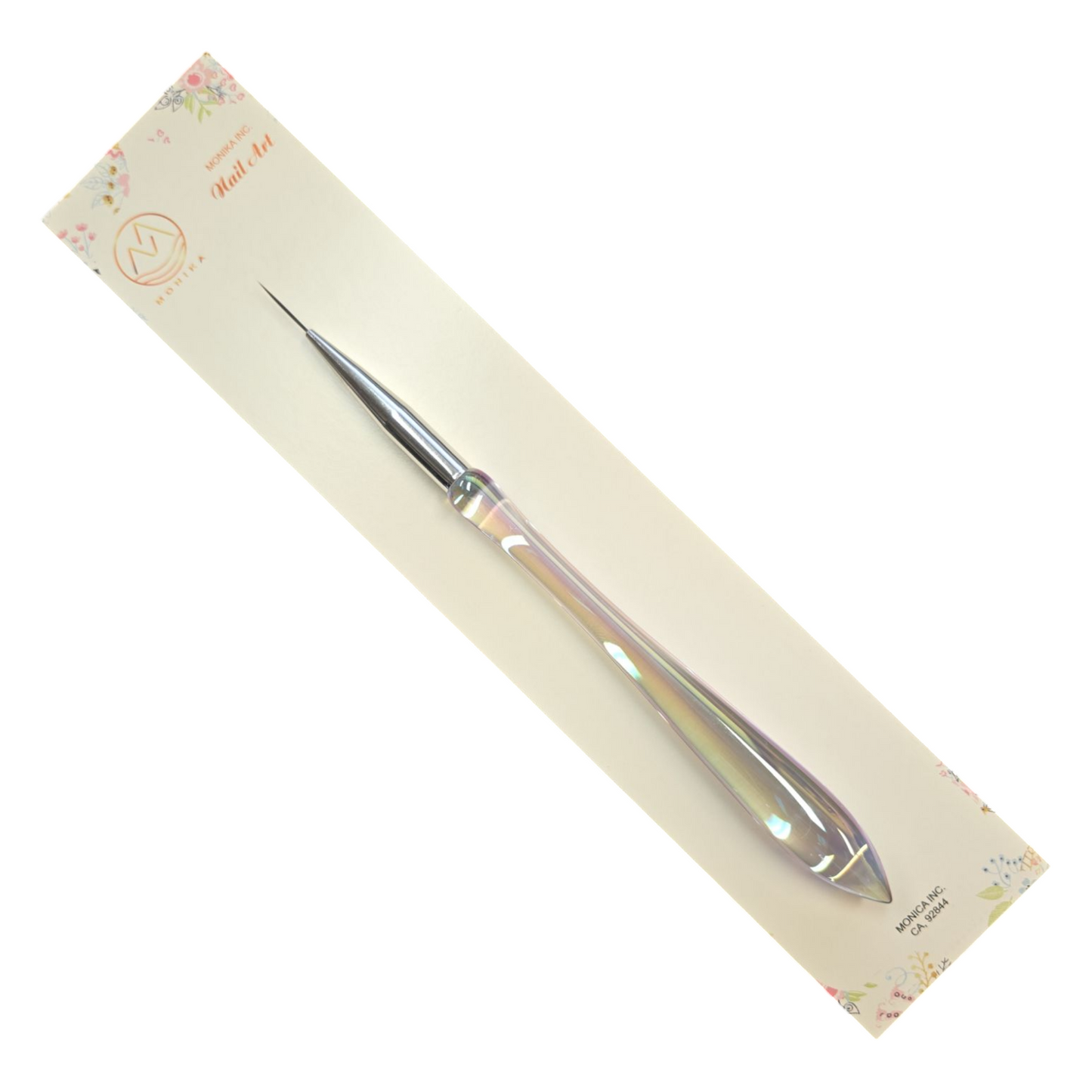 Hang Nail Art Brush Design Gel plastic handle