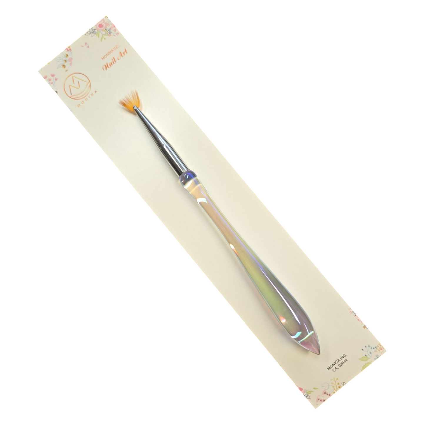 Hang Nail Art Brush Design Gel plastic handle