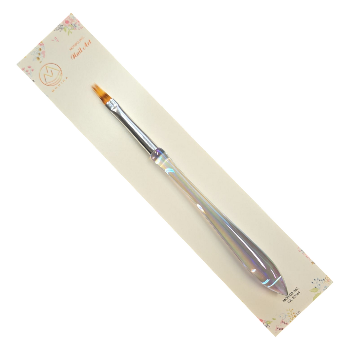Hang Nail Art Brush Design Gel plastic handle