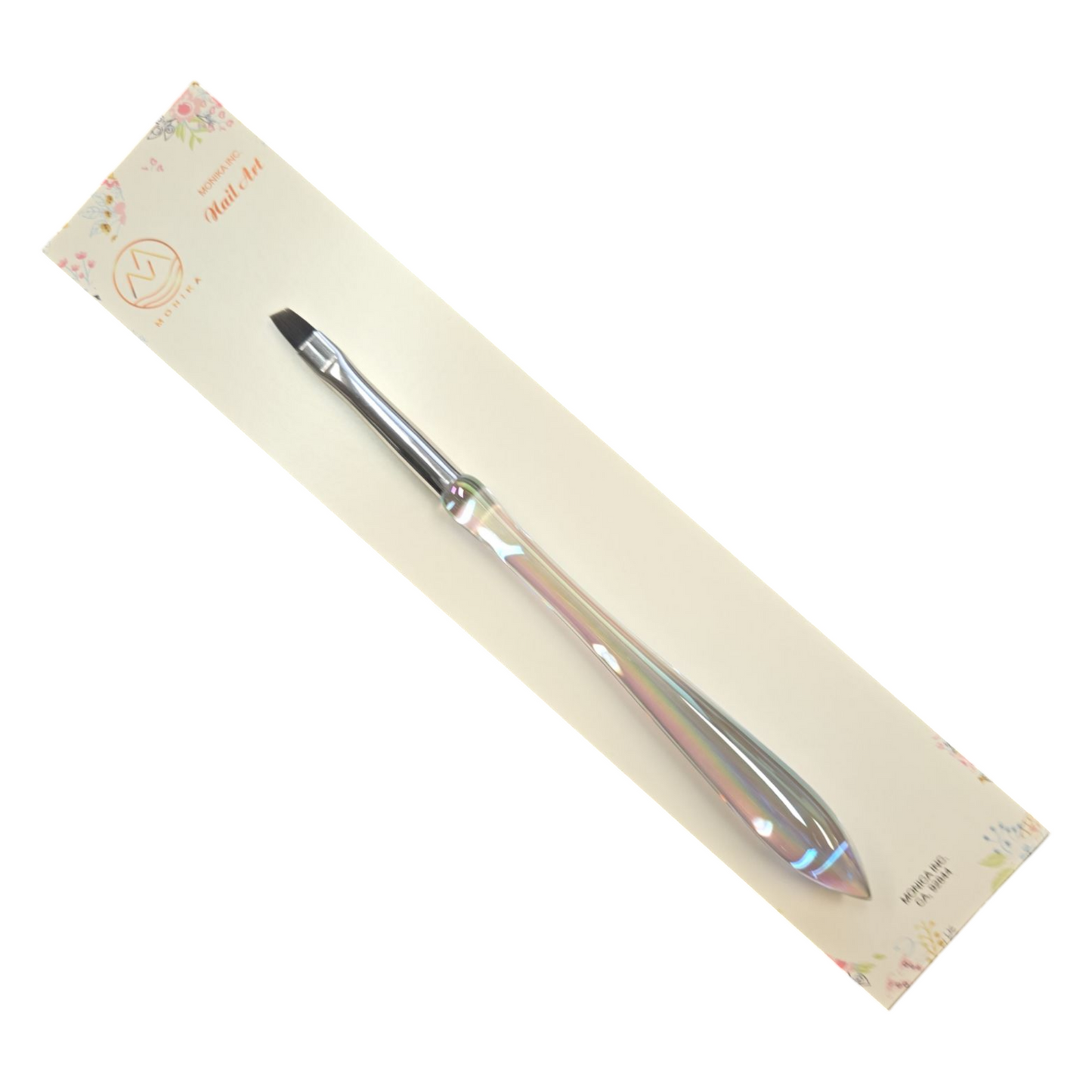 Hang Nail Art Brush Design Gel plastic handle