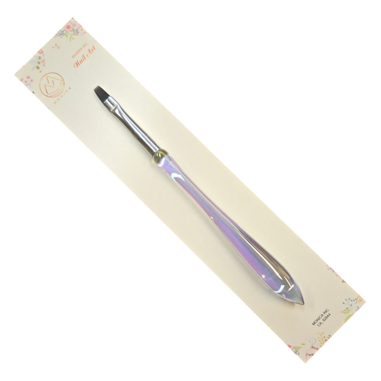 Hang Nail Art Brush Design Gel plastic handle