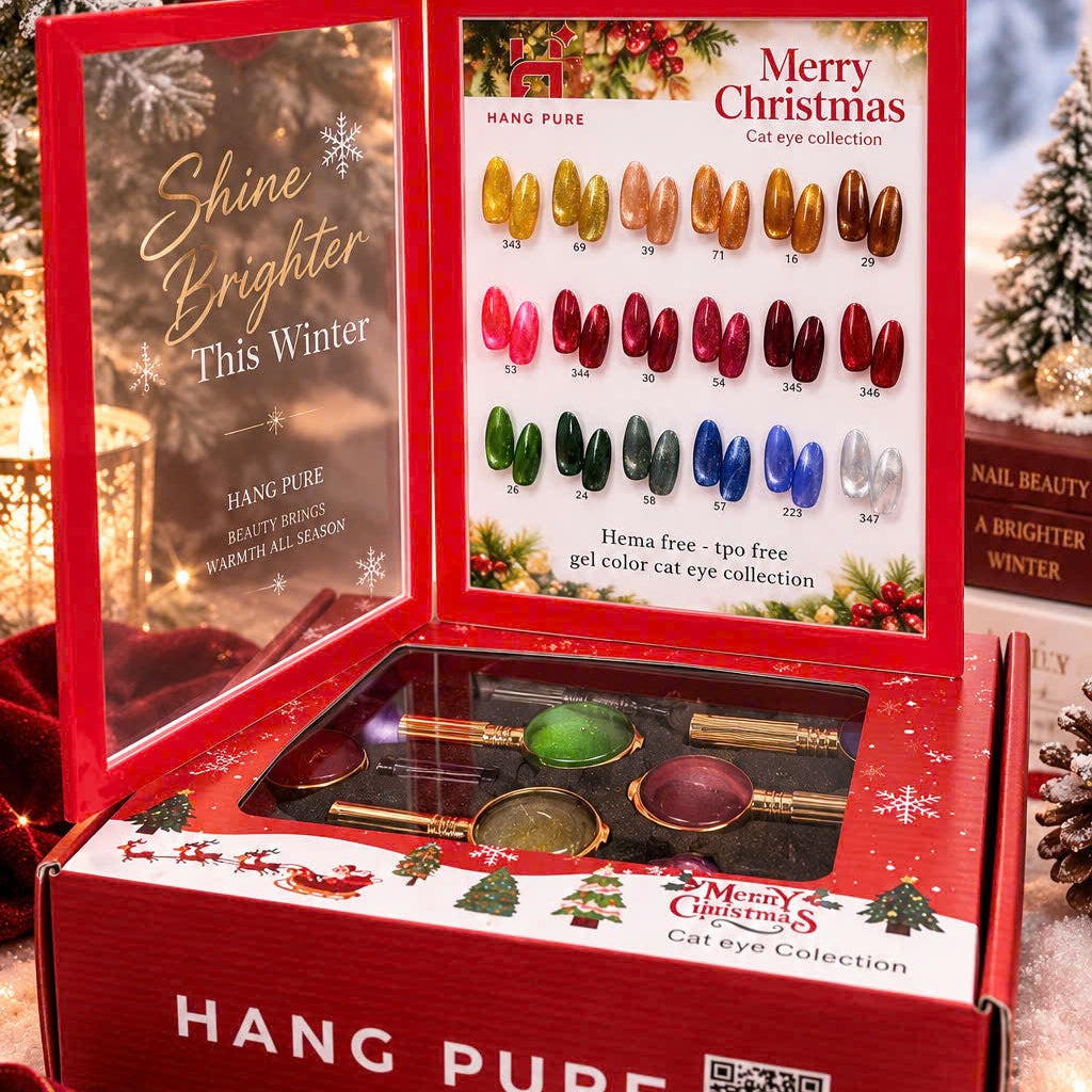Hang Pure Gel Merry Christmas Cat Eye Collection – 18 Colors