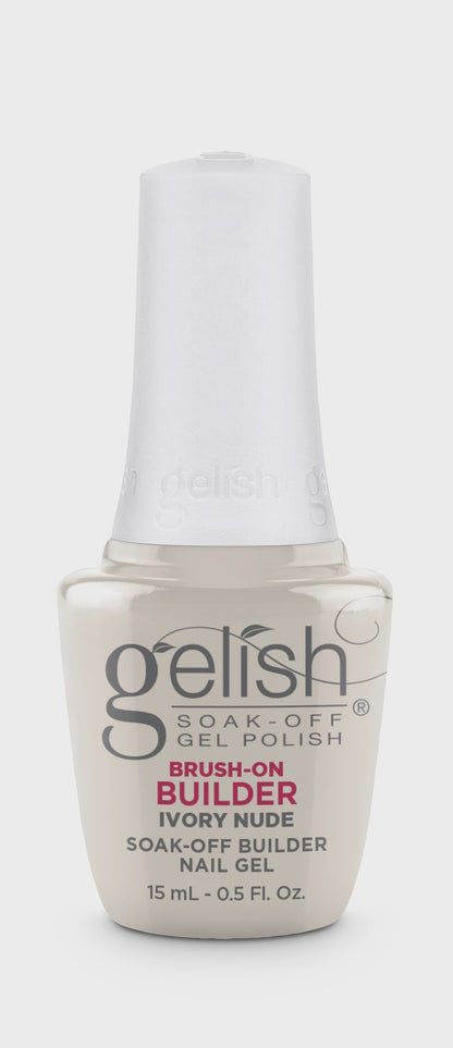 Harmony Gelish Brush On Builder Ivory Nude 0.5oz/15mL #1148124 - BeautyzoneNailSupply