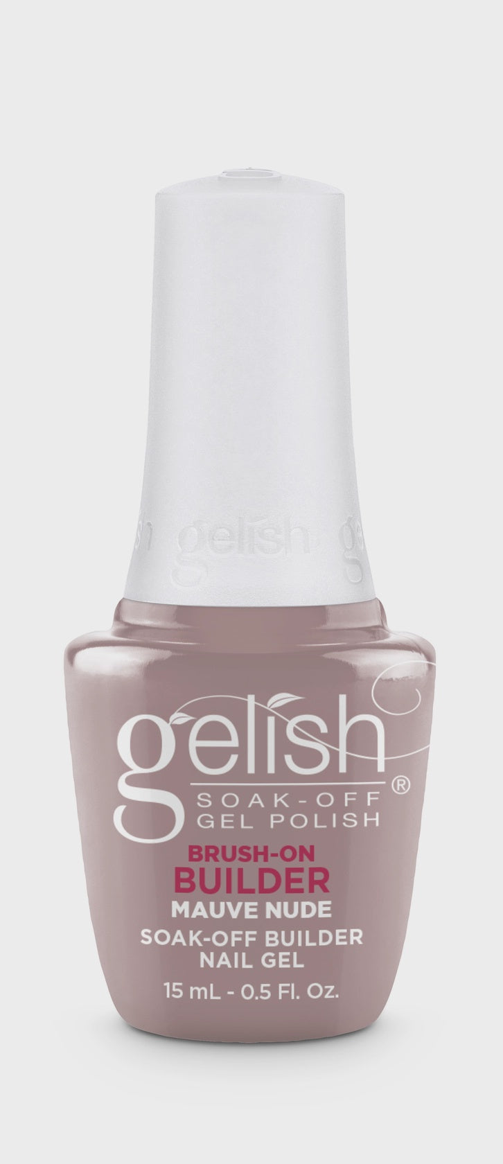 Harmony Gelish Brush On Builder Mauve Nude 0.5oz/15mL #1148125
