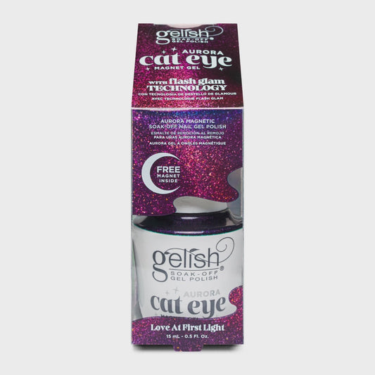 Harmony Gelish Flash Glam Gel Cat Eye Love At First Light 0.5 oz #1110566