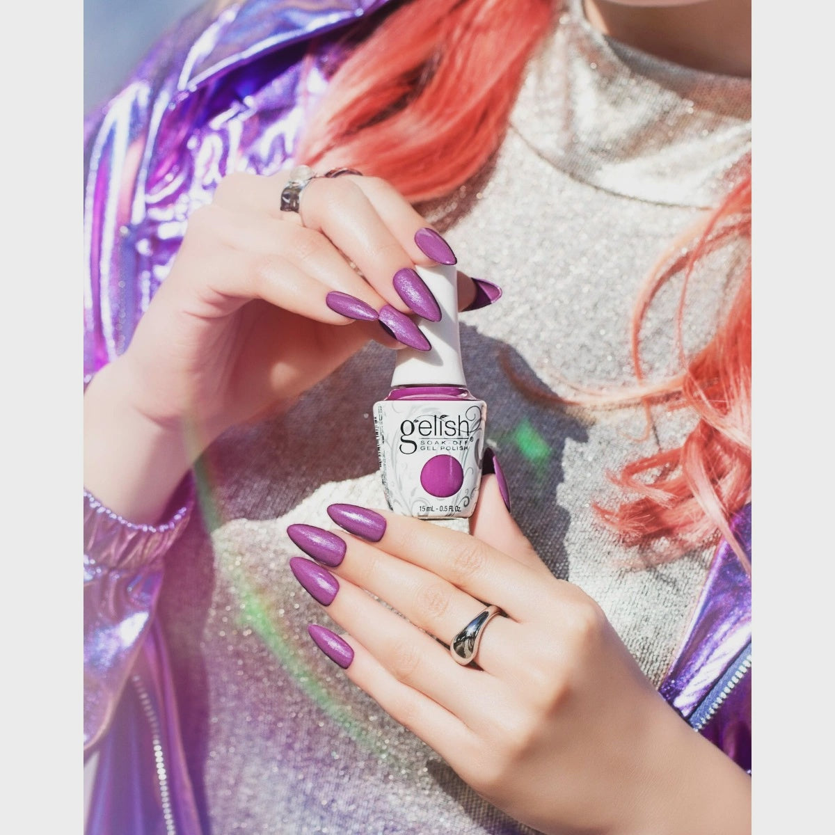 Harmony Gelish Soak Off Gel Berrylicious Bliss 15 Ml .5 Fl Oz #1110593