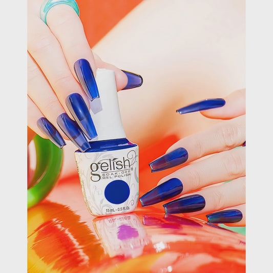 Harmony Gelish Soak Off Gel Blue Crush Rush 15 Ml .5 Fl Oz #1110594