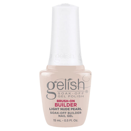 Harmony Gelish Brush On Builder Light Nude Pearl 0.5oz/15mL #1148153