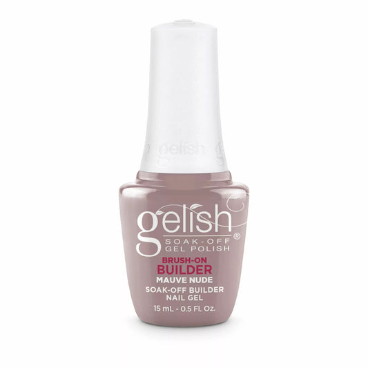 Harmony Gelish Brush On Builder Mauve Nude 0.5oz/15mL #1148125
