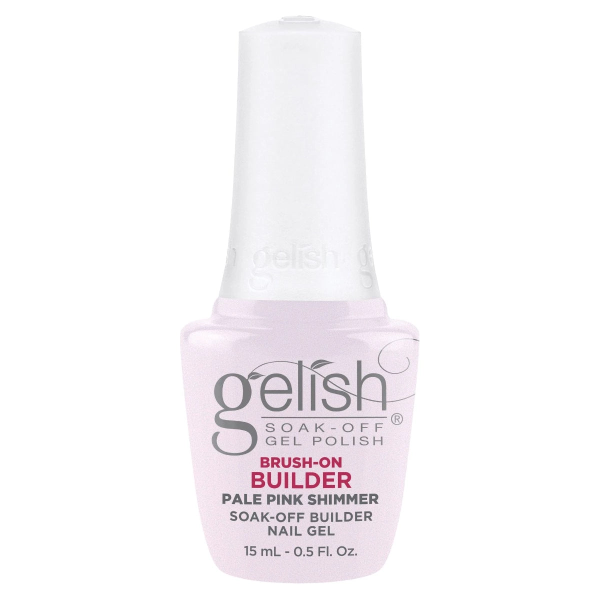 Harmony Gelish Brush On Builder Pale Pink Shimmer 0.5oz/15mL #1148143