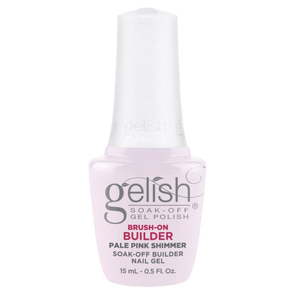 Harmony Gelish Brush On Builder Pale Pink Shimmer 0.5oz/15mL #1148143