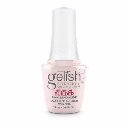 Harmony Gelish Brush On Builder Pink Sand Nude 0.5oz/15mL #1148127