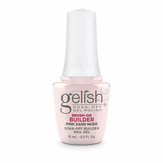 Harmony Gelish Brush On Builder Pink Sand Nude 0.5oz/15mL #1148127