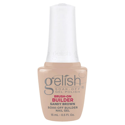 Harmony Gelish Brush On Builder Sandy Brown 0.5oz/15mL #1148147