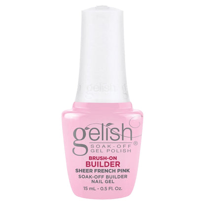 Harmony Gelish Brush On Builder Sheer French Pink 0.5oz/15mL #1148152