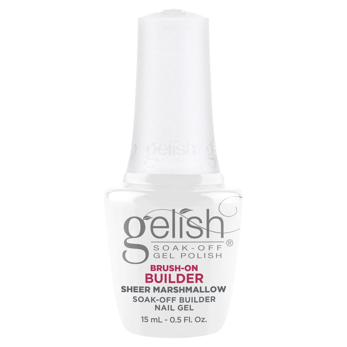 Harmony Gelish Brush On Builder Sheer Marshmallow 0.5oz/15mL #1148136