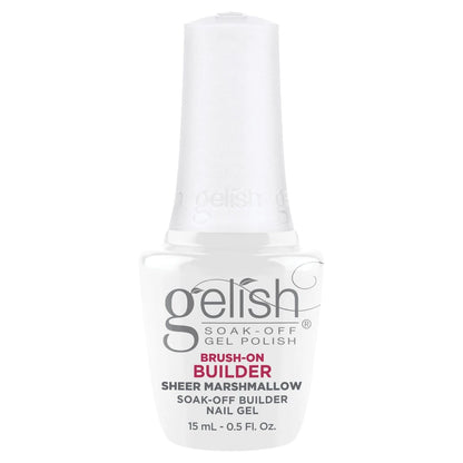 Harmony Gelish Brush On Builder Sheer Marshmallow 0.5oz/15mL #1148136