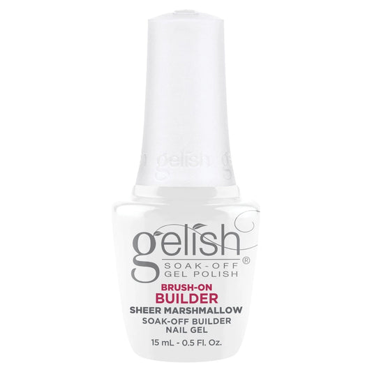 Harmony Gelish Brush On Builder Sheer Marshmallow 0.5oz/15mL #1148136