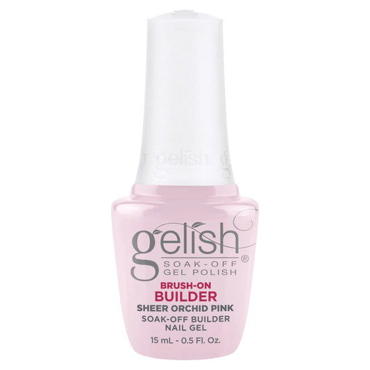 Harmony Gelish Brush On Builder Sheer Orchid Pink 0.5oz/15mL #1148140