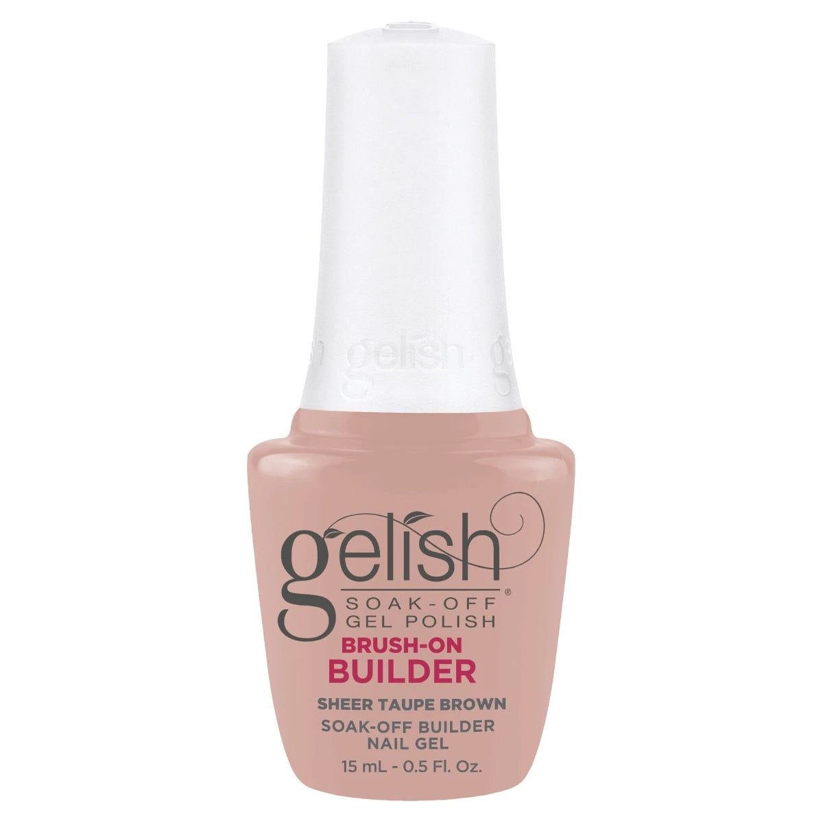 Harmony Gelish Brush On Builder Sheer Taupe Brown 0.5oz/15mL #1148148