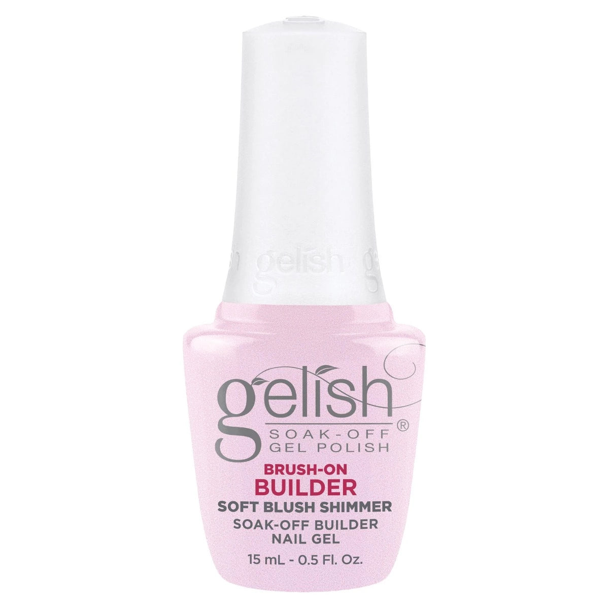 Harmony Gelish Brush On Builder Soft Blush Shimmer 0.5oz/15mL #1148142