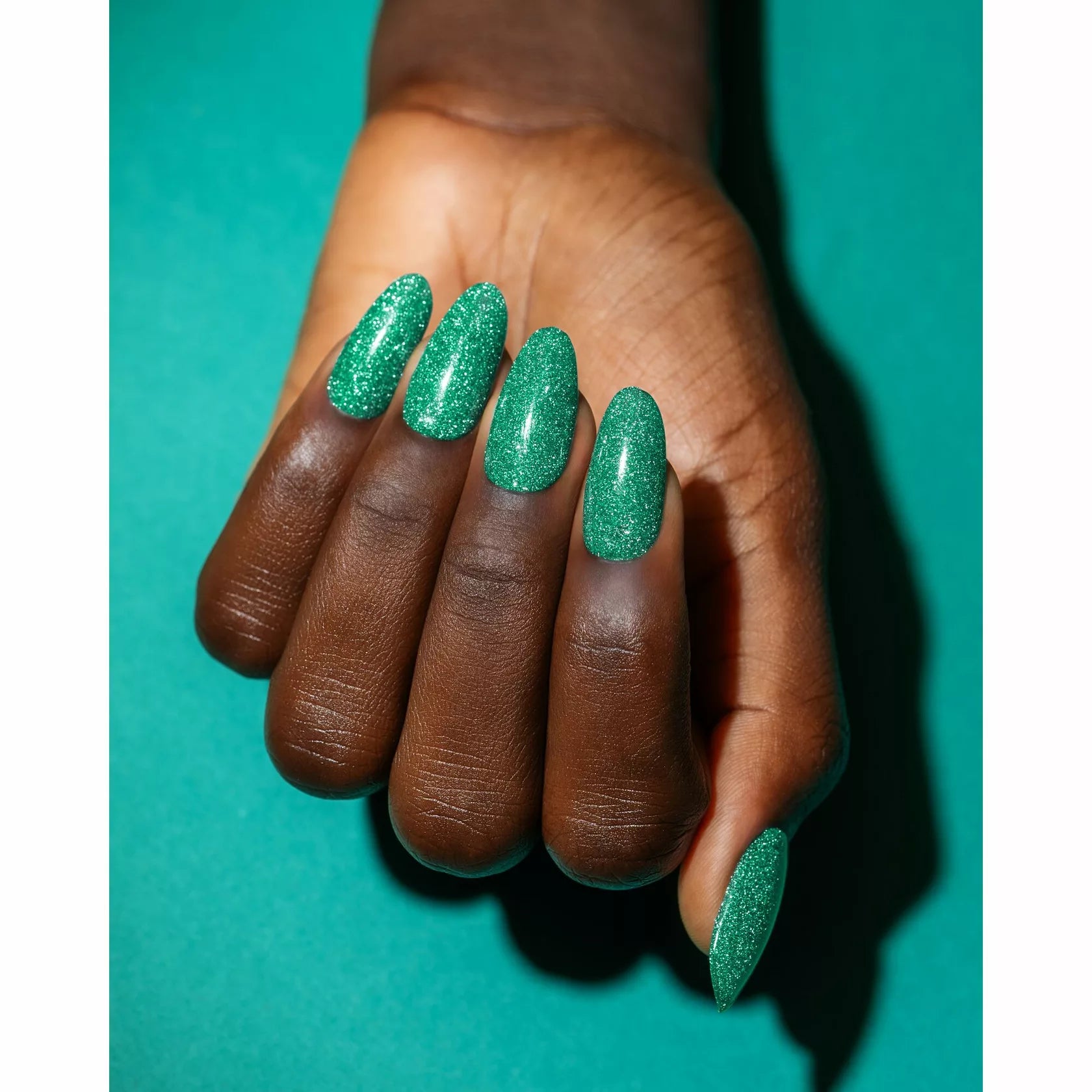 Harmony Gelish Flash Glam Gel Cat Eye Mint To Sparkle 0.5 oz #1110548 - BeautyzoneNailSupply