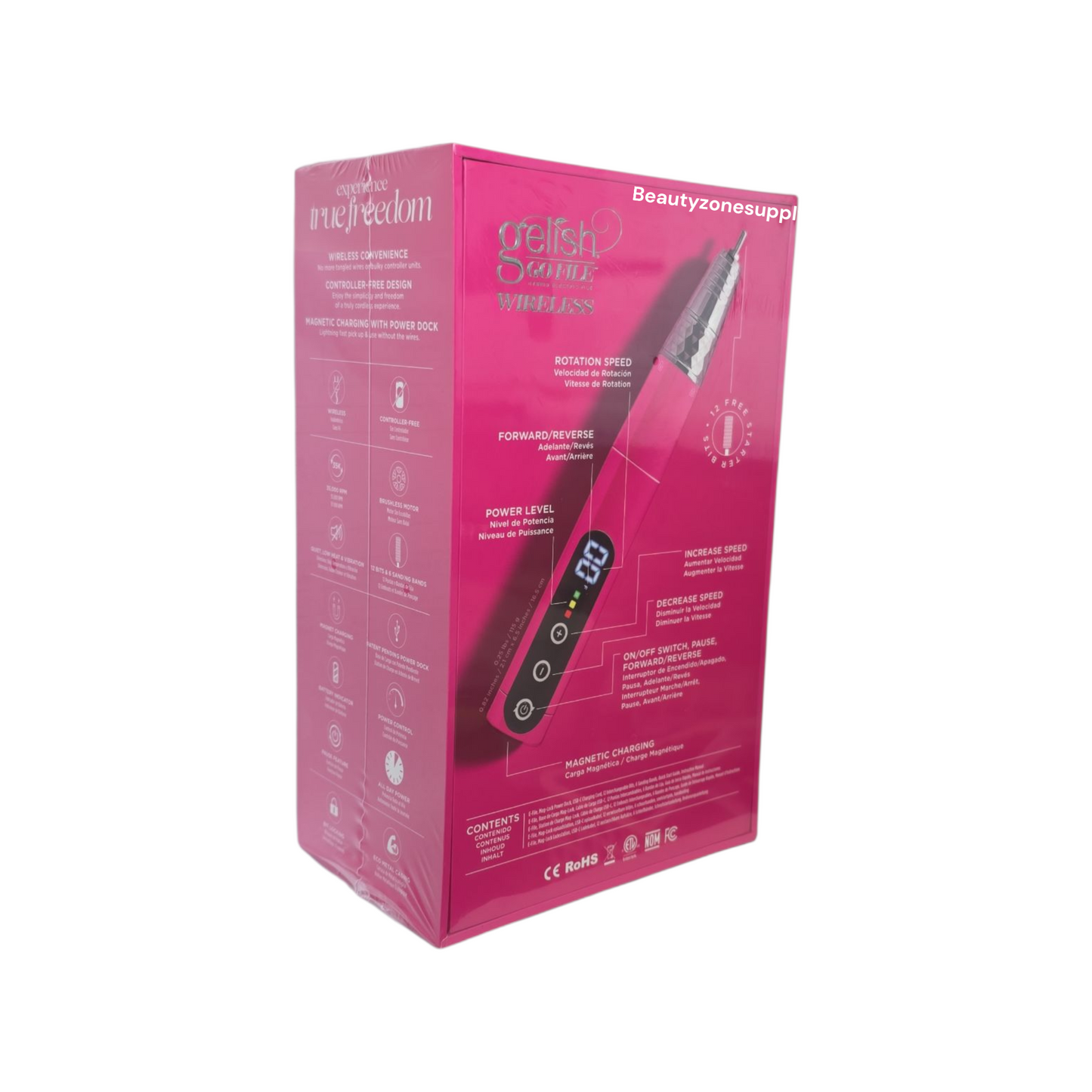 Harmony Gelish Nail Drill Go File Small Cordless