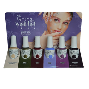 Harmony Gelish Soak Off Gel 6pc Collection On my Wish List#1130073